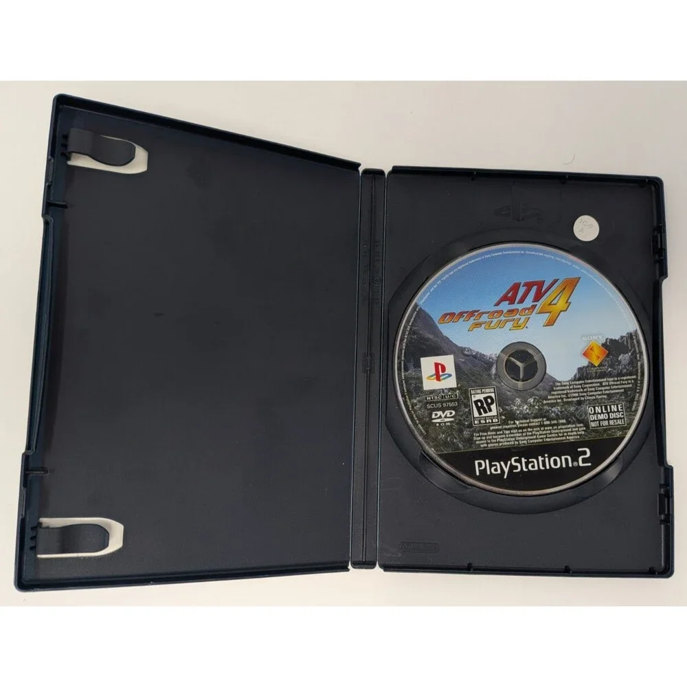 ATV Offroad Fury 4 Online Demo Disc (PS2) • NOT FOR RESALE • Sony 2006